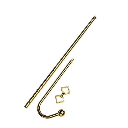 3867 LOCKINK AllNight Set Adjustable Anal Hook Golden 0816